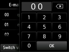 pav.: jutiklinis ekranas